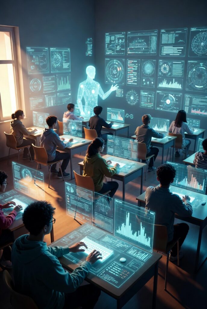 AI in education transforming modern classrooms with smart technology-AI in education