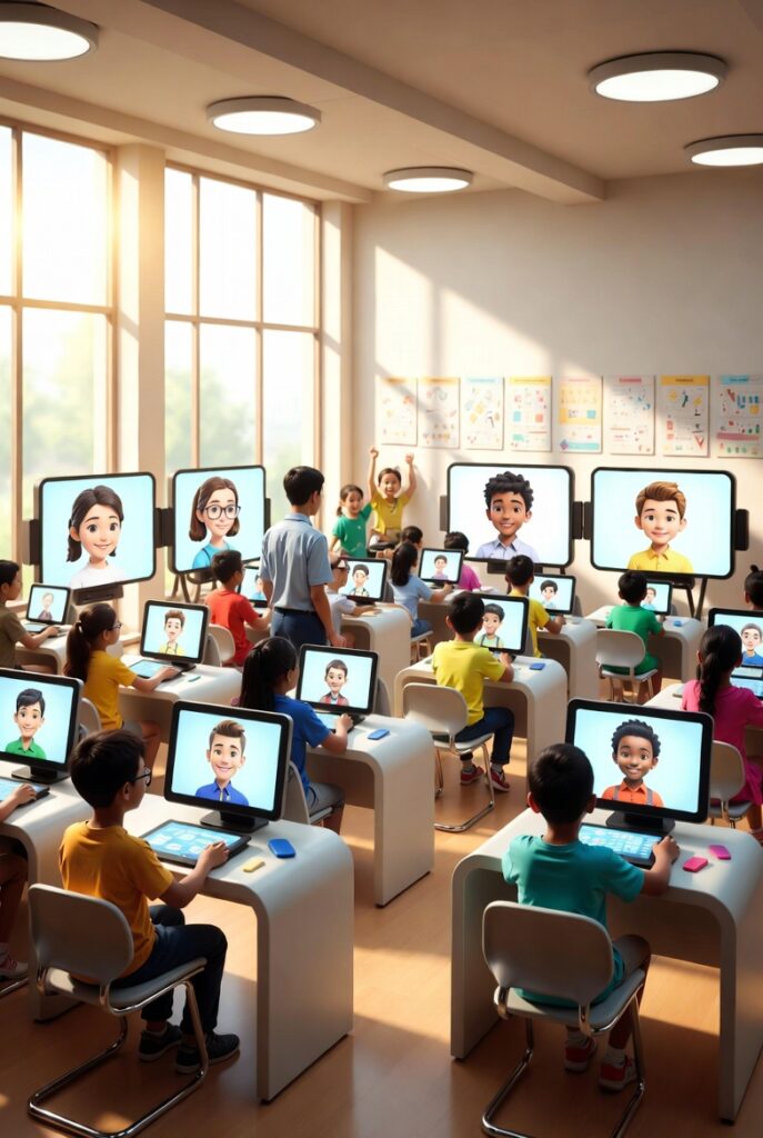 AI in schools helping students with adaptive learning tools-AI in education