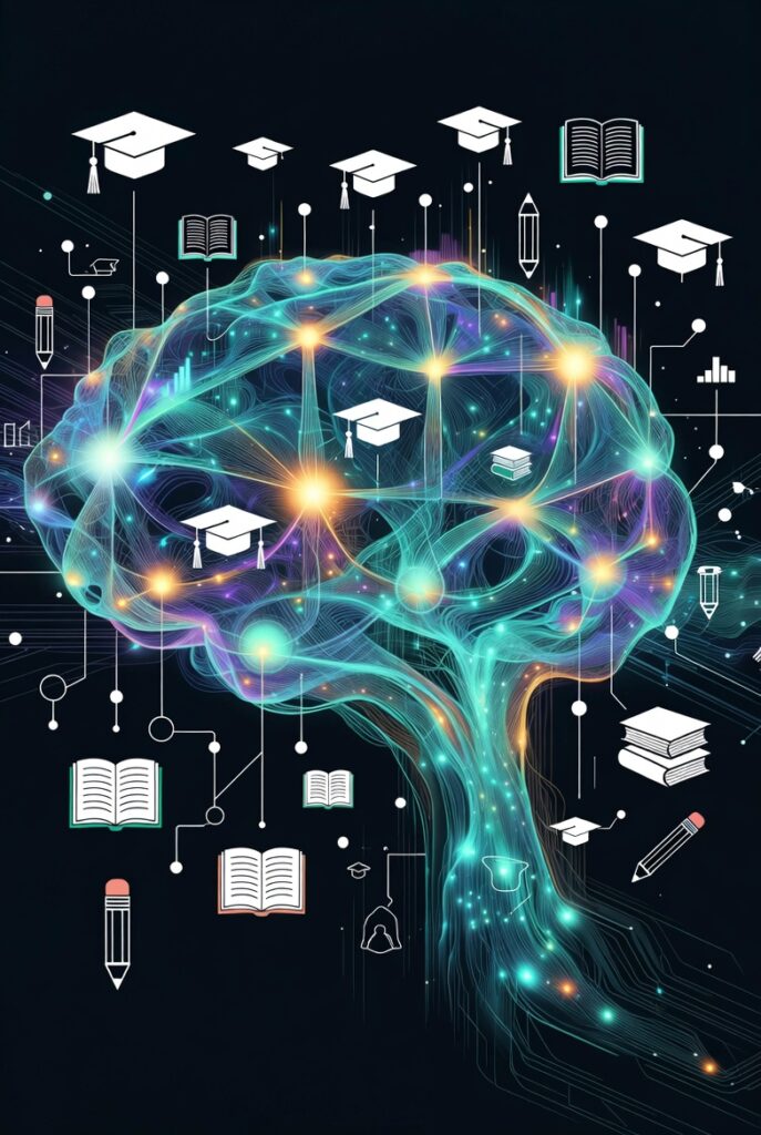 students using AI for personalized learning in higher education-AI in education