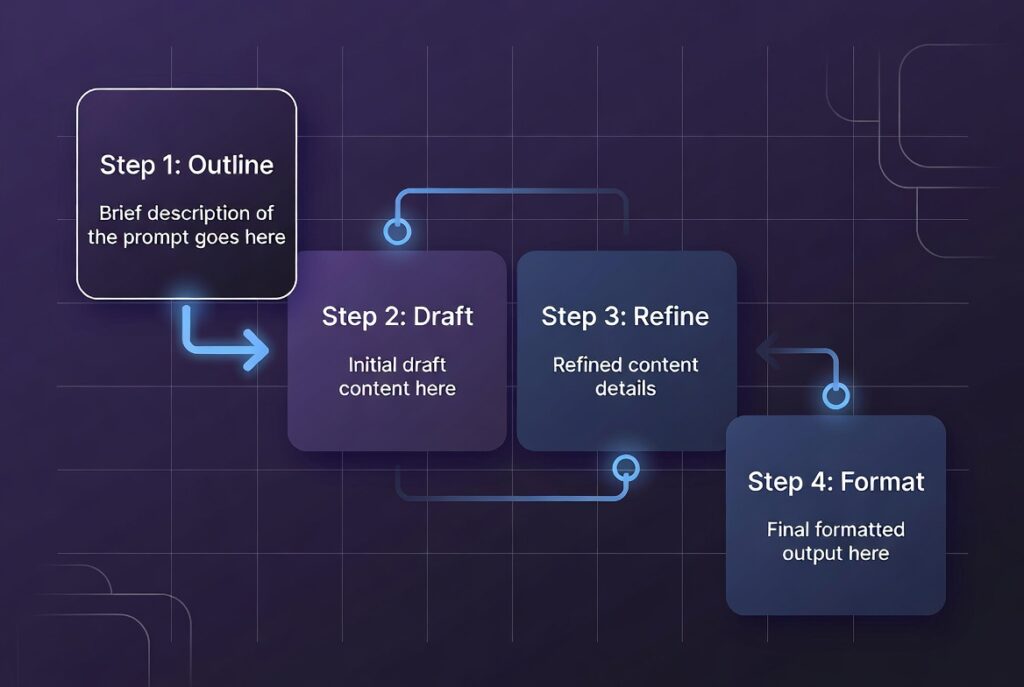 advanced chatgpt prompt engineering techniques prompt chaining