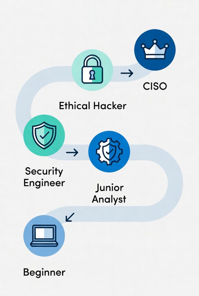 cybersecurity career roadmap for beginners