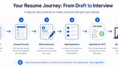 resume writing course roadmap for beginners