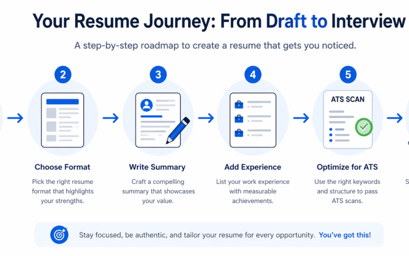 resume writing course roadmap for beginners