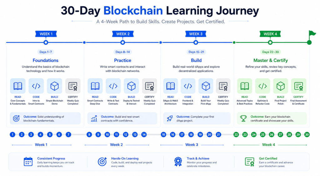 30 day blockchain certification case study