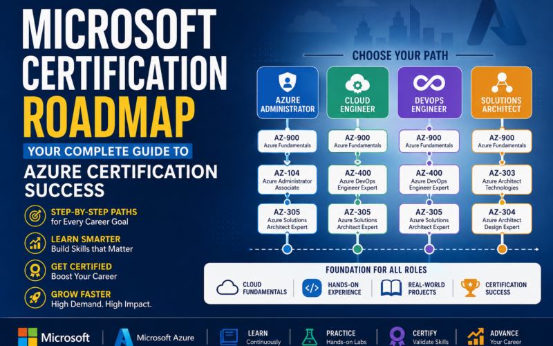 Microsoft certification roadmap 