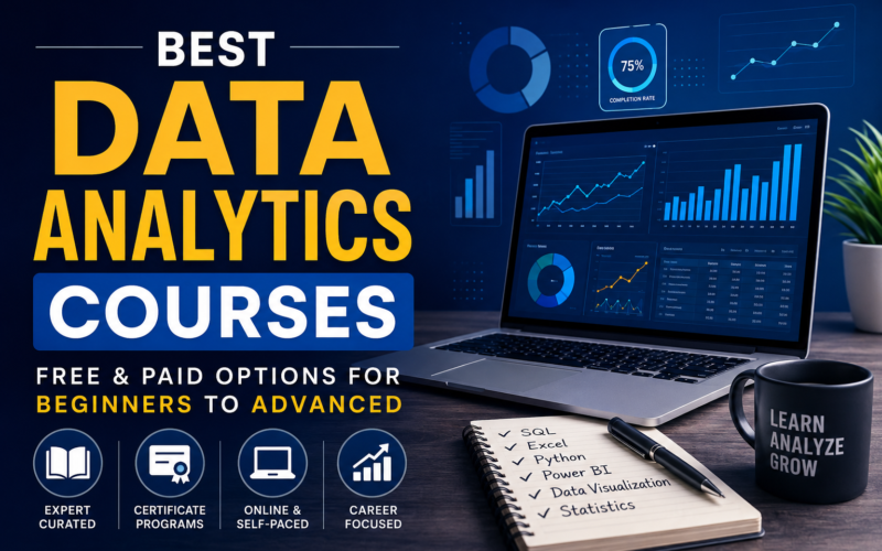 best data analytics courses