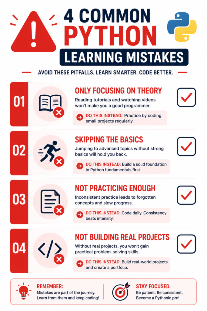 common python certification mistakes beginners
